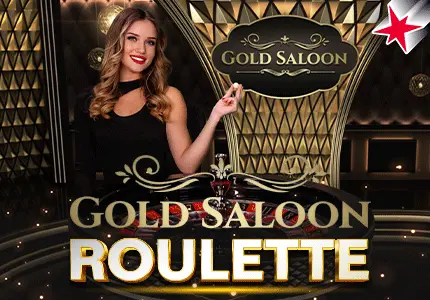 Živá ruleta: Golden Saloon Roulette